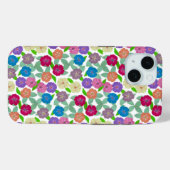 Geranium Blume IPhone 15 Tough Case (Rückseite (Horizontal))