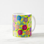 Geranium Blume Kaffee Tasse (VorderseiteRechts)