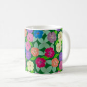 Geranium Blume Kaffee Tasse (VorderseiteRechts)