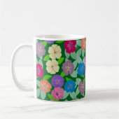 Geranium Blume Kaffee Tasse (Links)