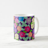 Geranium Blume Kaffee Tasse (VorderseiteRechts)