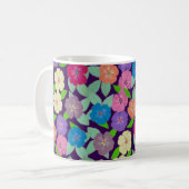 Geranium Blume Kaffee Tasse (Vorderseite Links)