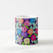 Geranium Blume Kaffee Tasse (Mittel)