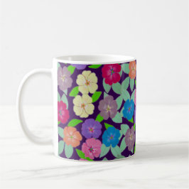Geranium Blume Kaffee Tasse