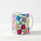 Geranium Blume Kaffee Tasse (VorderseiteRechts)