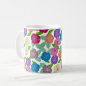 Geranium Blume Kaffee Tasse (Vorderseite Links)