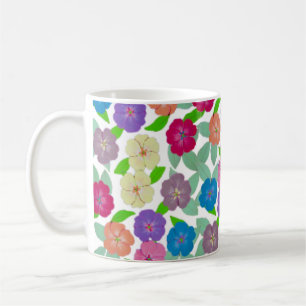 Geranium Blume Kaffee Tasse