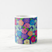 Geranium Blume Kaffee Tasse (Mittel)