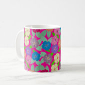 Geranium Blume Kaffee Tasse (Vorderseite Links)