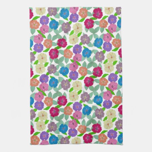 Geranium Blume Küchentücher (Vertikal)