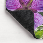 Geranium Blume Mousepad (Ecke)