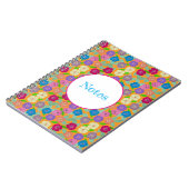 Geranium-Blume Notizblock (Linke Seite)