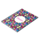 Geranium-Blume Notizblock (Linke Seite)