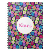 Geranium-Blume Notizblock (Vorderseite)