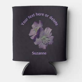 Geranium-Blume Personalisiert Dosenkühler