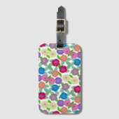 Geranium Blume Totbeutel Gepäckanhänger (Vorderseite Vertikal)