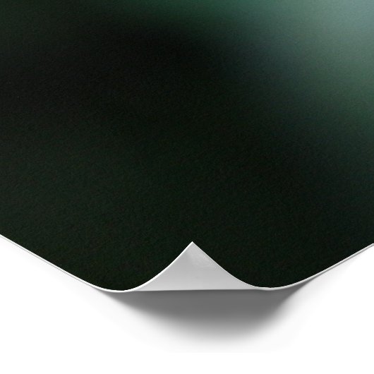 Geranium Buds Poster (Ecke)