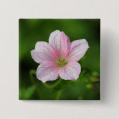 Geranium Button (Vorderseite)