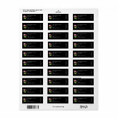 Geranium Candle Label (Vorne)