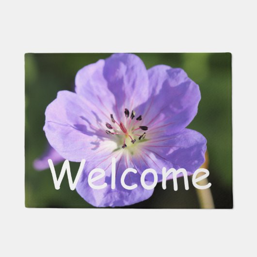 Geranium Door Mat Fußmatte (Vorderseite)