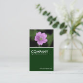 Geranium Endressii - Dunkelgrün Visitenkarte (Stehend Vorderseite)