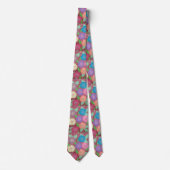 Geranium Garden Neck Tie Krawatte (Vorderseite)