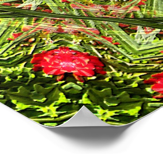 Geranium Gärten...... Poster (Ecke)