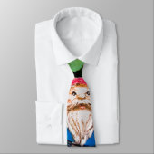 Geranium Gnome 01 Krawatte (Gebunden)