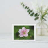 Geranium (grenzt) visitenkarte (Stehend Vorderseite)