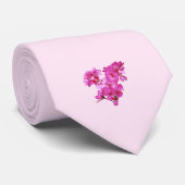 Geranium Heart Krawatte (Gerollt)