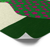 Geranium, Hollyhock, Geranium Wallichianum Poster (Ecke)