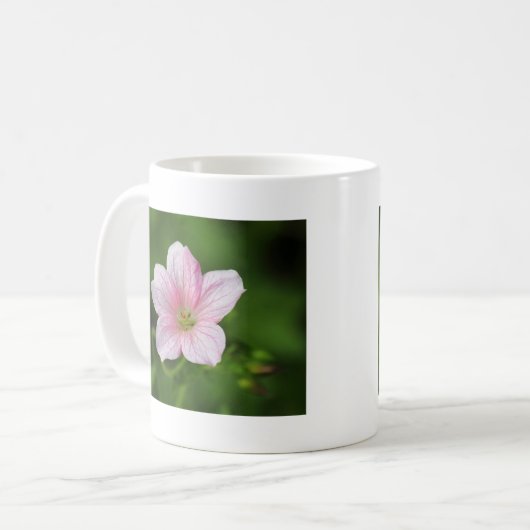 Geranium Kaffeetasse (Vorderseite Links)