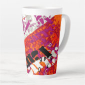 Geranium Lake Properties Asemic Milchtasse (Rechte Ecke)