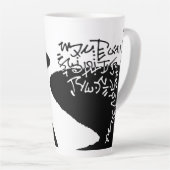 Geranium Lake Properties Asemic Milchtasse (Rechte Ecke)