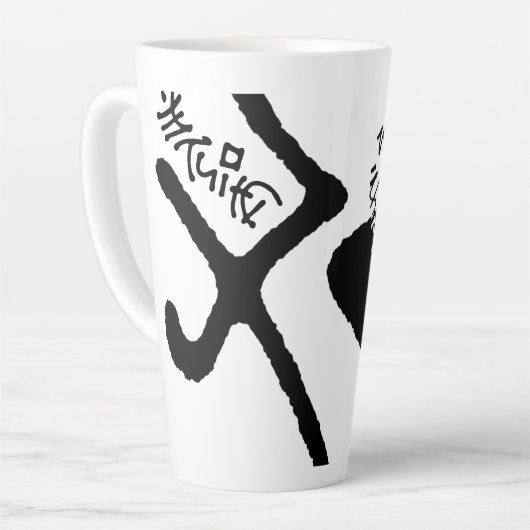 Geranium Lake Properties Asemic Milchtasse (Linke Ecke)