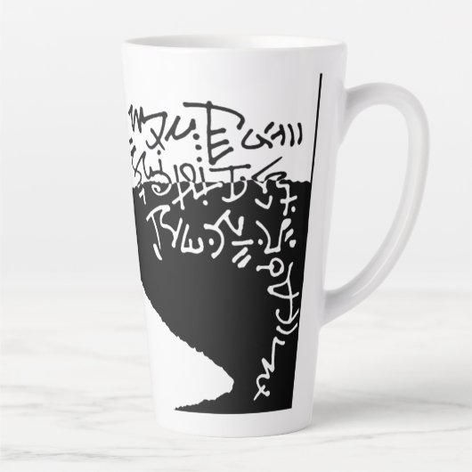 Geranium Lake Properties Asemic Milchtasse (Rechts)