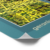 Geranium Lake Properties, Green 4 Spot Poster (Ecke)