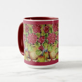 Geranium Pink Tasse (Vorderseite Links)