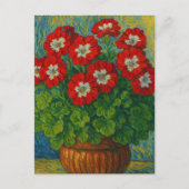 Geranium Postcard Postkarte (Vorderseite)