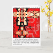 Geranium Sees Karte (Gelbe Blume)