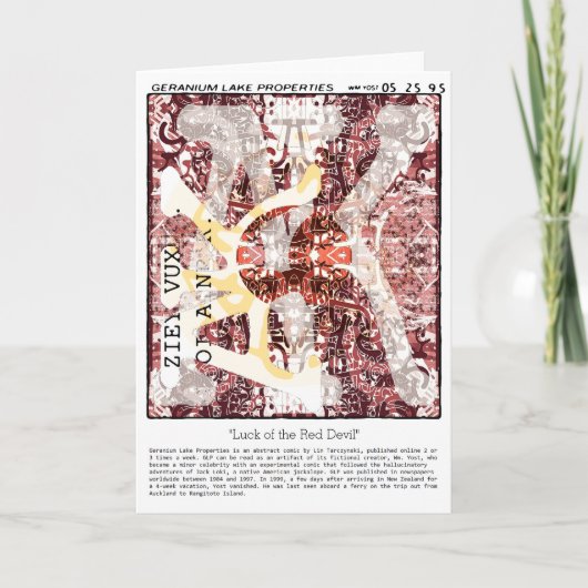 Geranium Sees Karte (Vorderseite)