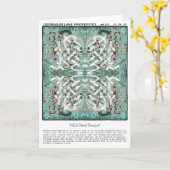 Geranium Sees Karte (Gelbe Blume)