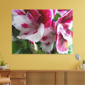 Geranium Stretched Canvas Print Leinwanddruck (Insitu (Wohnzimmer))