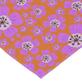 Geranium Wallichianum Design Table Runner Kurzer Tischläufer (Ecke)