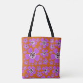 Geranium Wallichianum Design Tasche (Rückseite)
