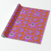 Geranium Wallichianum Wrapping Paper Geschenkpapier (Ungerollt)