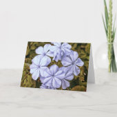 Geranium Wreath Scripture Card Psalm 36:10 Karte (Vorderseite)