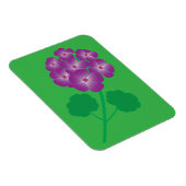 Geraniumblüten Magnet (Rechte Seite)