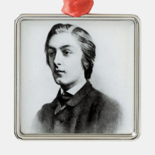 Gerard Manley Hopkins Ornament Aus Metall