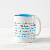 Gerard Manley Hopkins public domain die Zweifarbige Tasse (VorderseiteRechts)